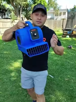 Floor Blower 1360 RPM 600 CFMAir Mover for Drying and CoolingPortable Carpet Dryer Fan with 4 Blowing Angles,3-Speeds Adjustmentfor Janitorial Home #FloorBlower  #CarpetDryerFan #summerwins  #tiktokshopcreatorpicks #TikTokShopSummerSale 