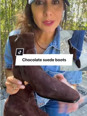 Dusty Chocolate Suede boots are gorgeous and meant for all day walking! timeless and classic. #dustysuedeboots #tiktokshopnewarrivals #timelessleatherboots #tiktokshopcreatorpicks #tiktokshopnewarrivals @stevemadden 