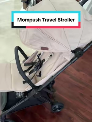 The Mompush travel stroller is on a huge sale!!!! ONLY 11.5lbs and one click fold! If your baby naps for stroller rides this one folds down the flattest I’ve seen and if your toddler likes to be upright it’s actually upright and not titled back! #travelstroller #lightweightstroller #stroller #tiktokshopsummersale #babystroller 