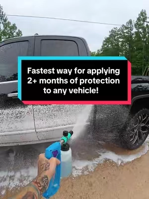 One of the best foaming sealants for your vehicle! #autodetailing #detailingproducts #cardetailing #mobiledetailing #foryoupage 