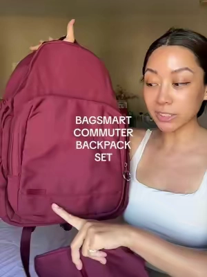 I’ve been waiting for a backpack like this. 🎒#commuterbag #backpack #travelbackpack #bagsmartbackpack #tiktokshopsummersale @BAGSMART 