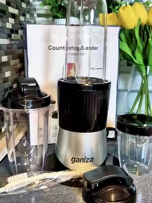 Ganiza professional smoothie blender 900W motor 25000 rpm suitable for frozen fruits and ice multi-functional countertop blender dishwasher safe food processor similar to Juicer Machine Blade for Smoothies Juices & More, home essentials #tiktokshopsummersale #blender 