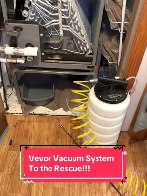 Drain engine oil quickly and cleanly with this dual-mode oil extractor pump. Manual or pneumatic operation makes fluid changes fast and mess-free. Includes multiple extraction tubes for cars, trucks, motorcycles, tractors, boats, mowers, and more, making maintenance easier with minimal spills.#airconditioner #homemaintenance #hvac #mechanic #thrivingcountry
