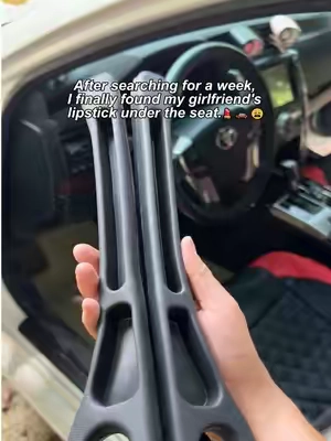 Finally no more dropping things between the seat and console 😭 #seatgapfiller #caraccessories #carseatgapfiller #carmusthaves