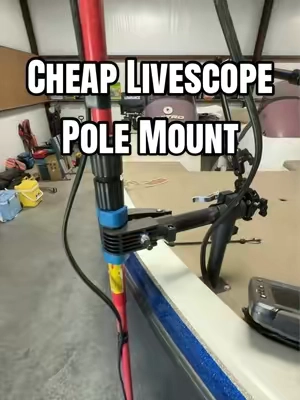 Livescope Fishing Pole Setup.