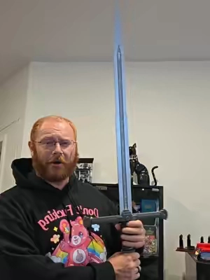 A building block sword is the perfect gift for the nerdy person in your life! and they get to put it together too! #tiktokshopsummersale #buildingblocks #toys #sword #nerd 