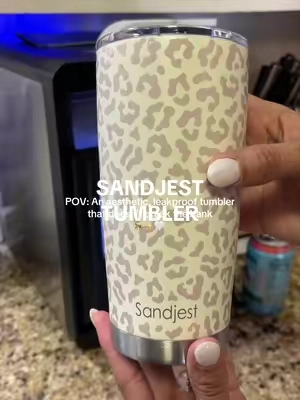 An affordable tumbler that’s leakproof and has so many gorgeous prints 🤩 @SANDJEST  @SANDJEST   SANDJEST 20oz Botanical Daisies Insulated Stainless Steel Coffee Tumbler - Portable, Leakproof, Double-Wall Insulation, Cup Holder Friendly, Reusable Travel Insulated Cup, Gift for Her #tumbler #leakprooftumbler #sandjest #insulatedtumbler 