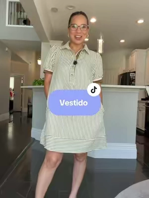 Vestido hermoso para verano @Wenrine shop #outfitdeldia #vestidodeverano #vestidodedia #churchdress #tiktokshopcreatorpicks 