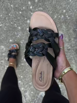 @QVC, Inc #clarks #clarkssandals #sandal #sandals #qvcloyaltyprogram 