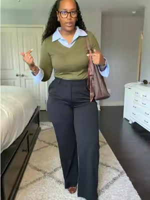 #layeredtop #officeoutfits #officeattire #tiktokshopcreatorpicks 