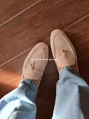Comfortable and so chic! Obsessed with these loafers 🤎 @Project Cloud Shoes  #loafers #loafersoutfit #loafersshoes #chicshoes #fallshoes 