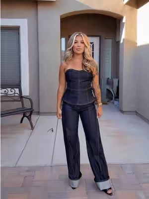 1000% Will be wearing this at NFR #nfr #outfitinspo #denimoutfit #fashionnova 