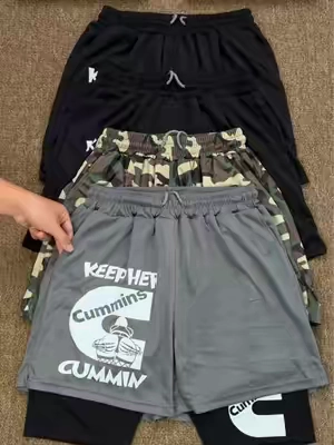 sport shorts with bold dark street appeal 🖤✨ #shortsmen #gymshorts #mensoutfit #tiktokshopcreatorpicks #growtogether 