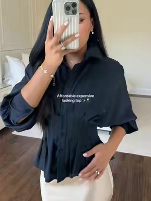 So chic and classy 🤍✨ wearing a small! 