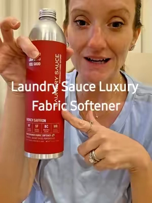 Luxury fabric softener available in multiple premium scents to leave clothes soft, fresh, and long-lasting. #LaundrySauce #FrenchSaffron #FabricSoftener #LuxuryLaundry #LaundryRoutine @Laundry Sauce 