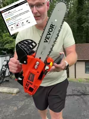 VEVOR 12 Inch Gas Chainsaw #VEVOR #GasChainsaw #TreeCuttingTools #TikTokShopCreatorPicks #TikTokShopSummerSale @VEVOR Automotive Store 