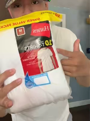#menshirts #hanes #whitetshirt #tiktokshopfalldeals 