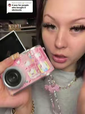 Replying to @𝐒𝐚𝐭𝐧𝐢𝐧 🧁 if ur looking for a cute retro vibe camera 💗📸#pink#pinkcamerarocamera 