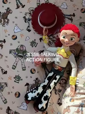 🤠🥹 #toystory5 #jessietoystory #toystory #toystoryfigures #interactivetoys @Disney Store 