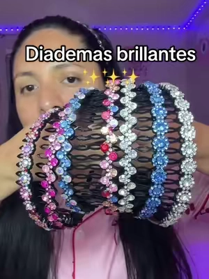 8 diademas super lindas brillantes que lucen super padre. ✨✨✨✨🎀 #diadema #accesorios #accesorioparaelcabello #headband #headbandhairstyle 