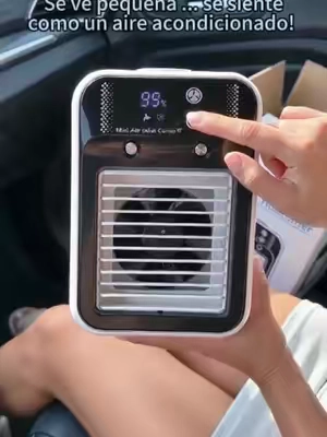 Gracias a este mini aire acondicionado ya no paso más calor en verano#minicoolers #miniaircooler #coolingfan#SummerWins #DealsforYouDays 