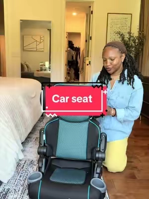 Was so ready to get rid of that big bulky one! #carseat #carseatsafety #babytrend #babytrendcarseat #bestcarseat 