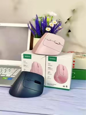 Make the switch to a vertical mouse- your wrist will thank you 🙌 #wirelessmouse #SummerSale #momgift #tiktokshop #TechTok 