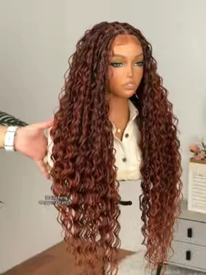 This wig is coming with me all season. 💅🏾☀️#frodio #frodiohair #veralux #wig #fyp #summerlooks #naturalhair #braids #braidwig