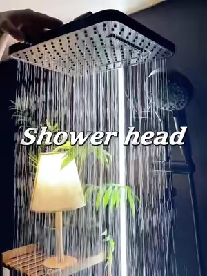 I used to hate taking showers until I found this lifesaver.#amazonfinds #summervibe #bathroom #showerhead #shower 