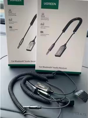 Use this adapter to turn your aux into bluetooth! #auxtobluetooth #SummerWins #tiktokshopsummersale #bluetooth #DealsForYouDays