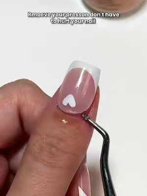Removing your nails should be just as satisfying as putting them on!✨ Try Beetles 20ml Glue Remover #beetlesgelpolish #tiktokshopsummersale #presson #naillove #diynailsathome