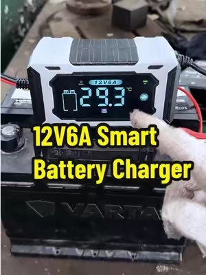 12V6A Smart Battery Charger#tiktok#tiktokshop#Summervibes