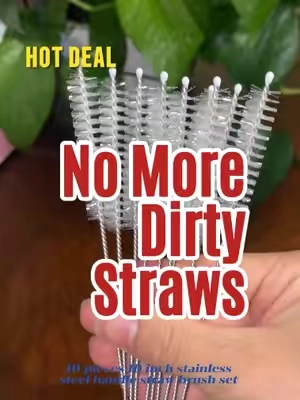 The easiest way to clean reusable straws
#strawbrush #strawcleaner #strawcleaning #straw #dealsforyoudays