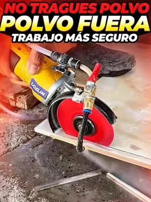 Tus pulmones y tus discos de corte te lo agradecerán - este pulverizador lo cambia todo. #tools #globalpick #DIY #tiktokshopsummerturnup #contractor
