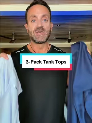 This 3 pack of men’s tank tops is lightweight, comfortable, and great for workouts, warm weather, or casual days. Simple fit, breathable feel, and three colors to keep in rotation. #tanktop #sleevelesstops #sleevelessshirt #mensstyle #gymwear 