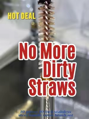 Your straws are probably dirtier than you think 🤢
#strawbrush #strawcleaner #strawcleaning #straw #dealsforyoudays