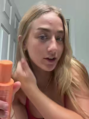 Hypochlorite acid is a natural remedy for blemishes #peachslices #fyp #affordable #hypochlorousacidspray 