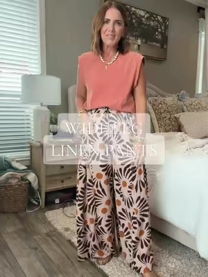 Loveee these wide leg pants!