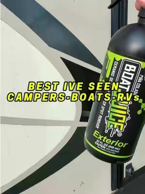 Don’t hesitate to try this on your boats, campers, and RVs. The results are amazing. #boat #camper #cleaner #clean 