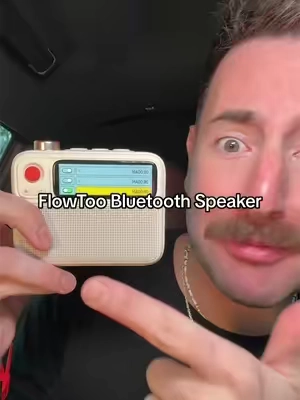 FlowToo Bluetooth Speaker and alarm clock plus a noise machine to sleep. #tiktokshopsummersale #tiktokshopcreatorpicks #tiktokshopsummerturnup 