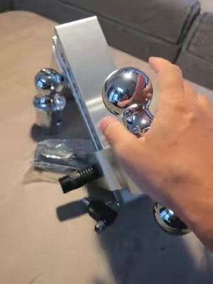 Vevor adjustable drop hitches!  8 inch drop 2.5 inch shank. 3 ball setup! two locking pins! 