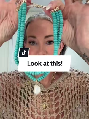 @Ettika another stunning turquoise necklace #necklace #turquoise #ettika #tiktokshopcreatorpicks #jewelry 