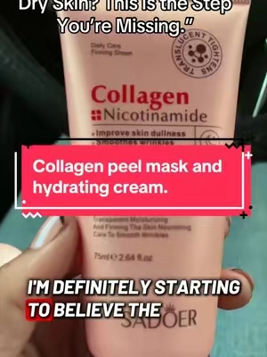 #CollagenMask #GlassSkinRoutine #HydratedSkin #TikTokMadeMeBuyIt #ViralSkincare