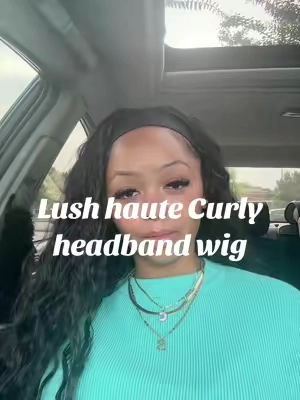 This curly headband wig is EVERYTHING. 😍🤎 It’s unbelievably soft, full, and literally takes less than two minutes to throw on. No glue, no lace just put it on and go. If you love effortless hairstyles that still look good, this one’s a must-have!  @Lush Haute  #HeadbandWig #CurlyWig #WearAndGoWig #WigTok #TikTokShopFinds