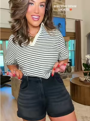Denim shorts that don’t feel like denim shorts, YES PLEASE! 🙌🏻 