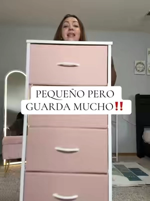 Organizador con 4 cajones para guardar ropa, juguetes,documentos. #dresser #storageorganizer #officeorganization #tiktokshopsummersale #tiktokshopblackfridaysale 