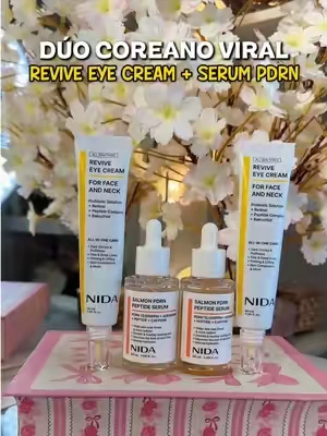 NIDA PDRN Serum And Eye Cream Face Refresh Bundle #pdrnserum #eyecream #koreanskincare #tiktokshopsummersale #tiktokshopcreatorpicks @NIDA OFFICIAL 