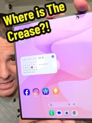 The all New Samsung Galaxy zfold8 ultra! With the all new flexible Titanium Hinge meaning you dont see the crease! #samsung #samsunggalaxy #samsungunpacked #zfold8ultra #galaxyzfold8ultra @Samsung US @Samsung 