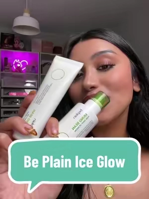 @beplain 비플레인 want filter accusations on your makeup base? You need to try this! ##flawlessmakeuptips##beplainiceglowduo##poretightening##kbeauty 1/5