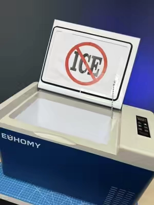🧊 Say goodbye to ice forever! This 23QT Portable Refrigerator & Freezer keeps your food and drinks perfectly cold wherever you go. Whether you're camping, road-tripping, overlanding, tailgating, or preparing for emergencies, this portable electric cooler delivers true refrigerator and freezer performance—no melted ice, no soggy food, and no mess. ✅ Works as both a refrigerator and freezer ✅ Plug into your home outlet or 12V car outlet ✅ App-controlled temperature adjustments from your phone ✅ Precise digital temperature control ✅ Perfect for camping, RVs, trucks, boats, road trips, and emergency backup ✅ Save space, keep food fresh longer, and enjoy ice-cold drinks anywhere Take your kitchen on the road and keep your essentials fresh wherever life takes you! #TikTokMadeMeBuyIt #CampingGear #RoadTripEssentials #OffGridLiving #OutdoorAdventure @Euhomy_US 